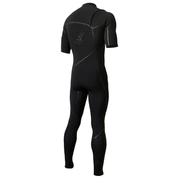 Zion Neopren Kostym Utan Dragkedja Cortez Steamer 2/2 Mm Svart S