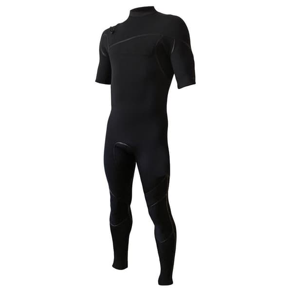 Zion Neopren Kostym Utan Dragkedja Cortez Steamer 2/2 Mm Svart S