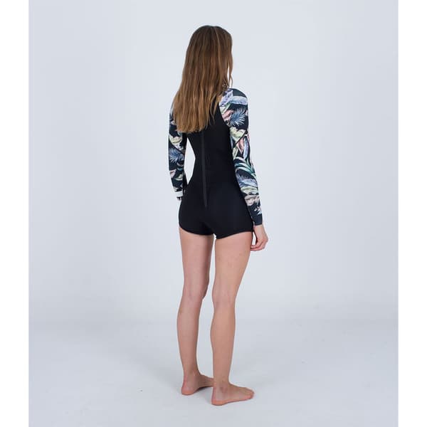 Hurley Lyhythihainen Edessä Vetoketjullinen Neopreenipuku Advantage Musta 4
