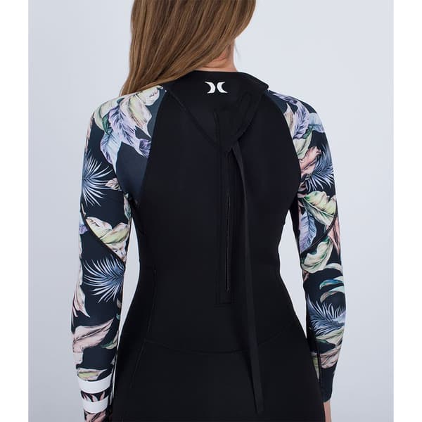 Hurley Lyhythihainen Edessä Vetoketjullinen Neopreenipuku Advantage Musta 4
