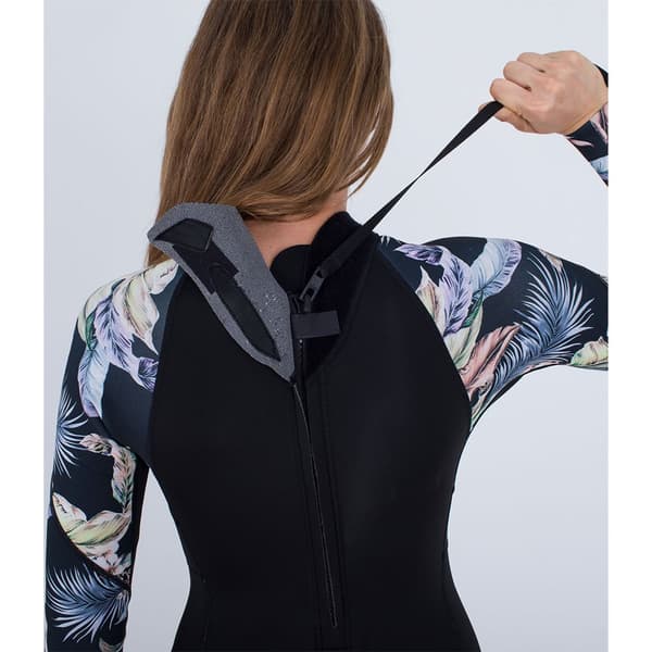 Hurley Lyhythihainen Edessä Vetoketjullinen Neopreenipuku Advantage Musta 4