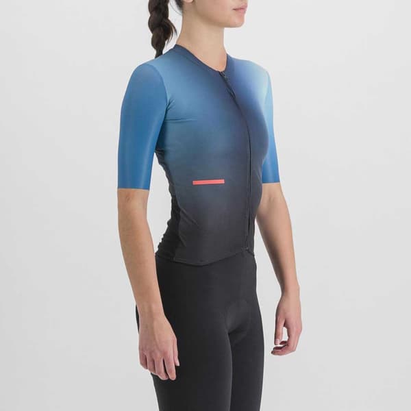 Sportful Kortærmet Trisuit Bomber Blå XL Kvinde