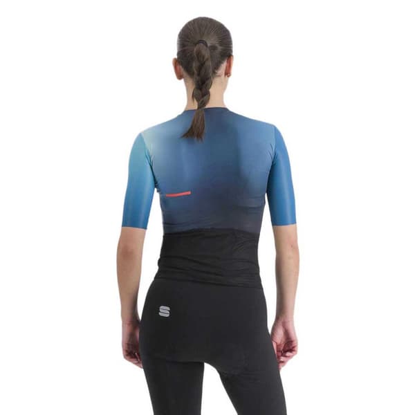 Sportful Kortærmet Trisuit Bomber Blå XL Kvinde