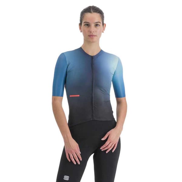 Sportful Kortærmet Trisuit Bomber Blå XL Kvinde