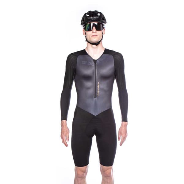 Bioracer Kortærmet Trisuit Speedwear Concept Tt Sort 2XL Mand