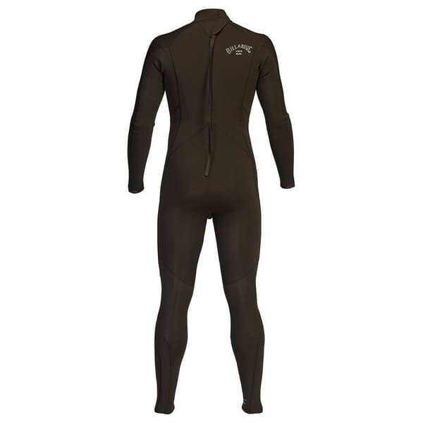 Billabong Långärmad Våtdräkt Med Dragkedja Baktill Absolute 3/2 Mm Svart XS