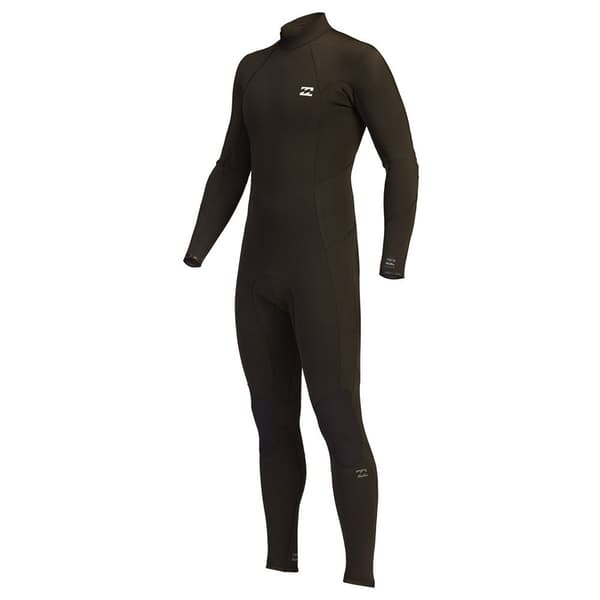 Billabong Långärmad Våtdräkt Med Dragkedja Baktill Absolute 3/2 Mm Svart XS