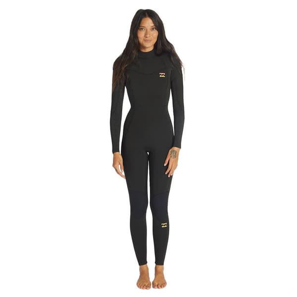 Billabong Långärmad Neoprenkostym Med Dragkedja Baktill 43 Synergy Svart 16