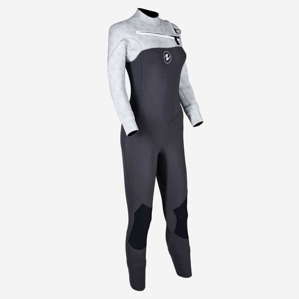 Aqualung Cz Våtdräkt Kvinna Xscape 4/3/2 Mm Grå XL