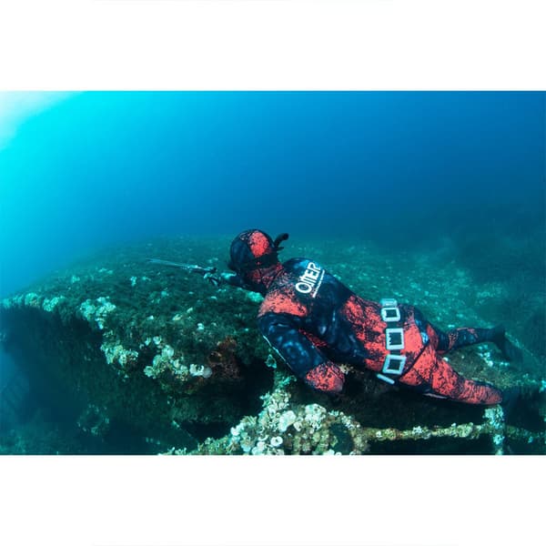 Omer Spearfishing Jacka Red Stone 3 Mm Röd S