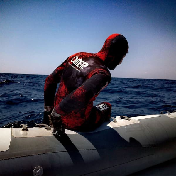 Omer Spearfishing Jacka Red Stone 3 Mm Röd S