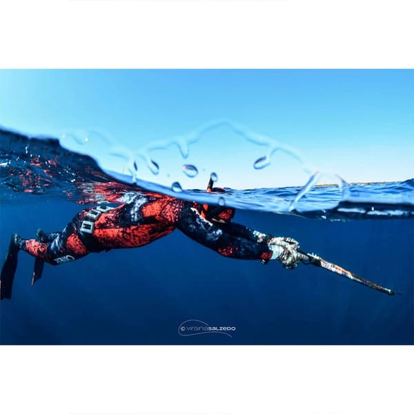 Omer Spearfishing Jacka Red Stone 3 Mm Röd S