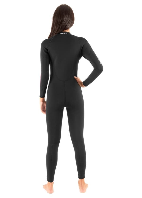 Seacsub Vapaa-ajan Sukellusmärkäpuku M.lungo Invidia 3 Mm Musta XL