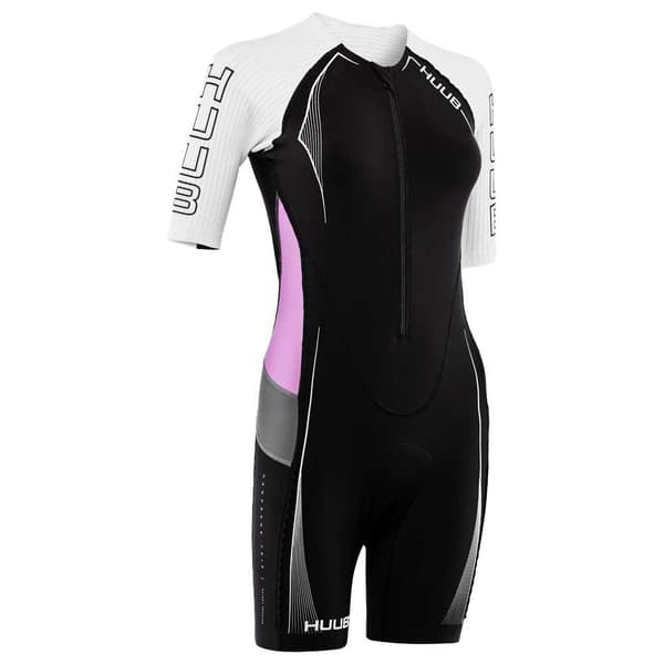 Huub Kortärmad Trisuit Anemoi 2 Sub22 Fl Svart L Kvinna