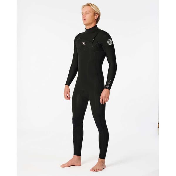 Rip Curl Långärmad Neoprenkostym Med Dragkedja D/patrol Perf 4/3 Mm Gb Stm Svart XS