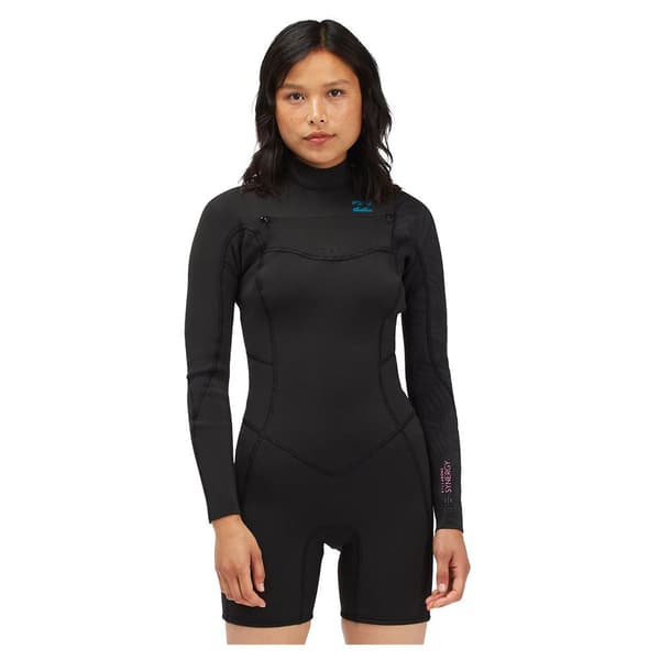 Billabong Ærmeløs Neoprendragt Med Brystlynlås Synergy 2/2 Mm Sort 12