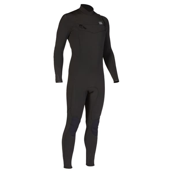 Billabong Långärmad Neoprenkostym Med Dragkedja 302 Absolute Svart L