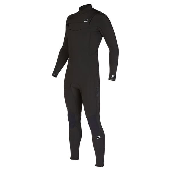 Billabong Långärmad Neoprenkostym Med Dragkedja 302 Absolute Svart L