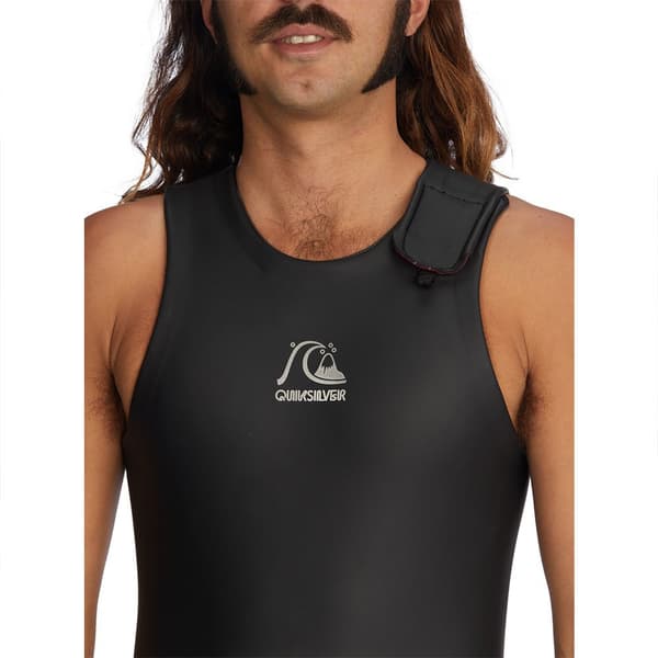 Quiksilver Ärmlös Bröstdragkedja I Neopren Ed Sessions 2.0 Svart M