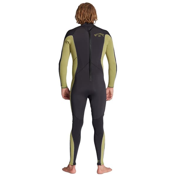 Billabong Långärmad Neoprenkostym Med Dragkedja Baktill 302 Absolute Svart MT