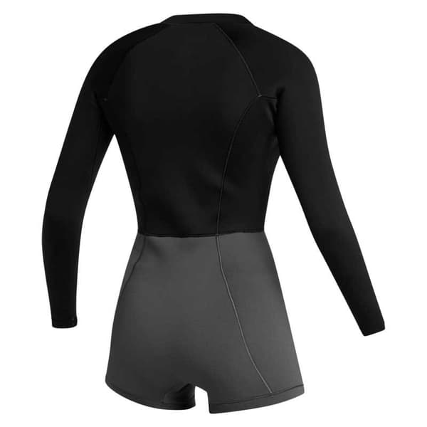 Mystic Zip Shorty Framtill Lunar Svart XS