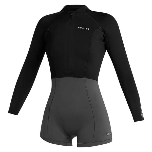 Mystic Zip Shorty Framtill Lunar Svart XS