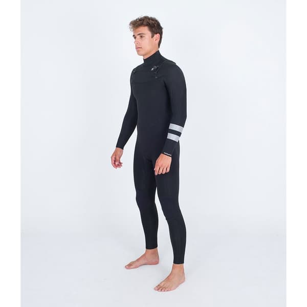 Hurley Långärmad Neoprenkostym Med Dragkedja Advant 4/3 Mm Svart L