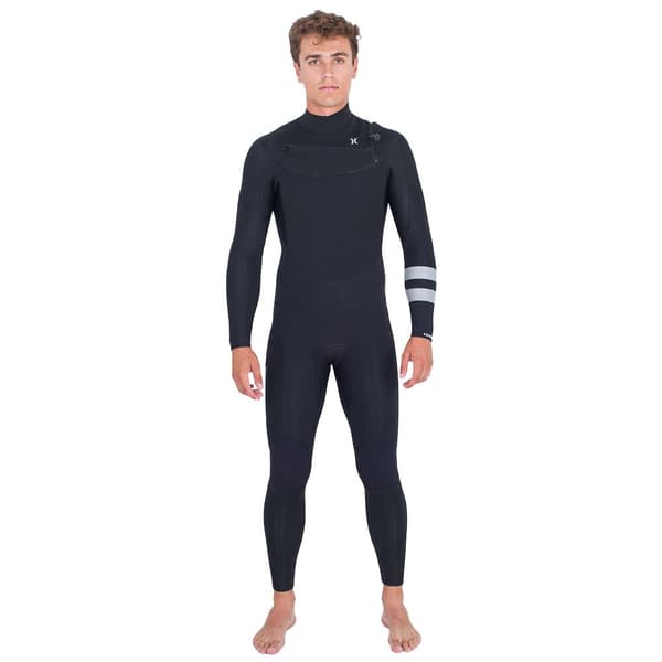 Hurley Långärmad Neoprenkostym Med Dragkedja Advant 4/3 Mm Svart L