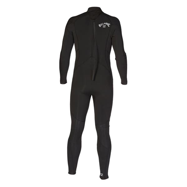 Billabong Långärmad Neoprenkostym Med Dragkedja Baktill 302 Absolute Svart MT