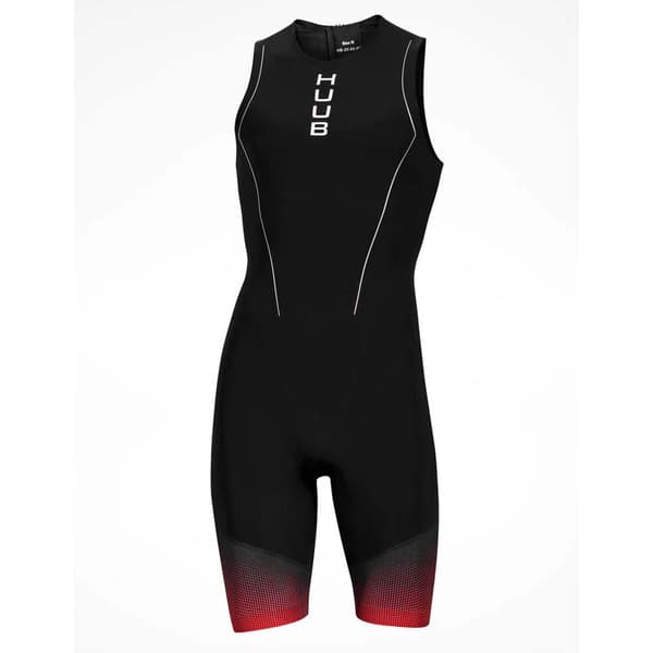 Huub Svømmeskind Race Rød,Sort XS Mand