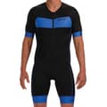 Miniatyrbillede 1 af 7: Zoot Kortærmet Trisuit Core + Tri Aero Blå S Mand
