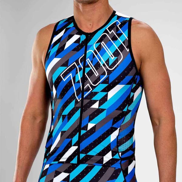 Zoot Ærmeløs Trisuit Ltd Tri Fz Blå S Mand