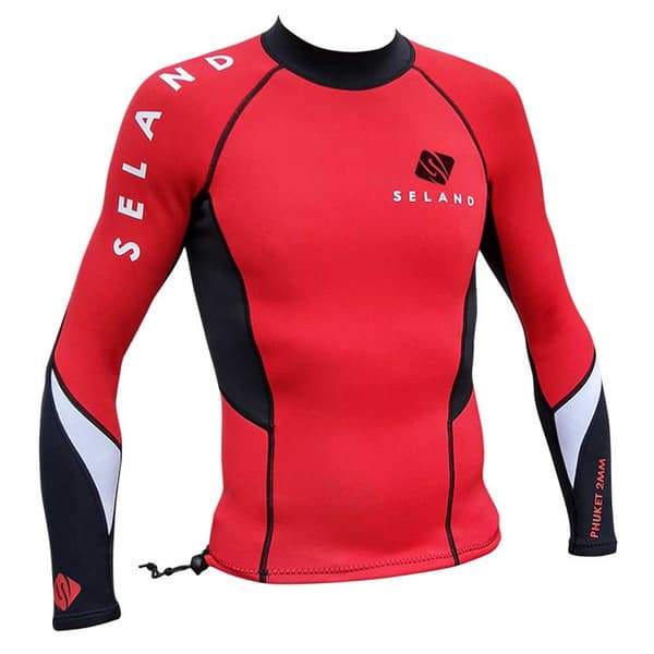 Seland Neopreeni Takki Phuket Punainen 2XL
