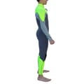 Miniatyrbillede 3 af 3: Kynay Ungdom Langærmet Neoprendragt Med Brystlynlås Surf Neoprene Ultra Stretch Warma 4/3 Mm Flerfarvet 12 Years