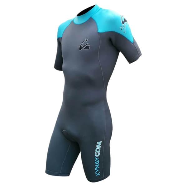 Kynay Shorty Surf Neoprene Wetsuit 2 Mm Blå M