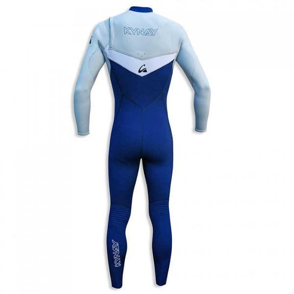 Kynay Langærmet Neoprendragt Med Brystlynlås Surf Ultra Stretch 2 Mm Blå XS