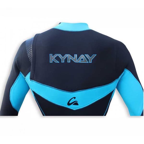 Kynay Långärmad Neoprenkostym Med Dragkedja Surf Ultra Stretch 3/2 Mm Svart XS