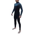Miniatyrbild 3 av 3: Kynay Långärmad Neoprenkostym Med Dragkedja Surf Ultra Stretch 4/3 Mm Svart MT