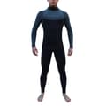 Miniatyrbild 1 av 3: Kynay Långärmad Neoprenkostym Med Dragkedja Surf Ultra Stretch 4/3 Mm Svart MT