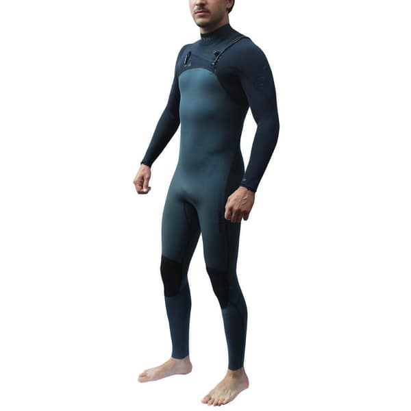 Kynay Långärmad Neoprenkostym Med Dragkedja Surf Ultra Stretch Warma 3/2 Mm Svart M