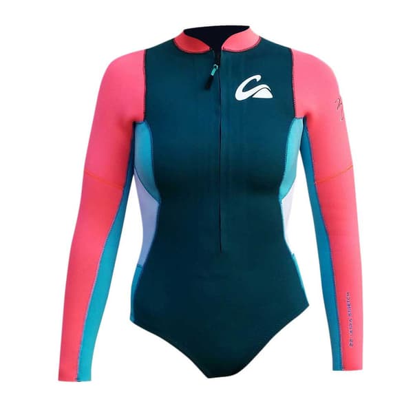 Kynay Kvinna Shorty Ultra Stretchy Surfing 2 Mm Blå S