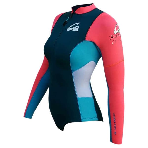 Kynay Kvinna Shorty Ultra Stretchy Surfing 2 Mm Blå M