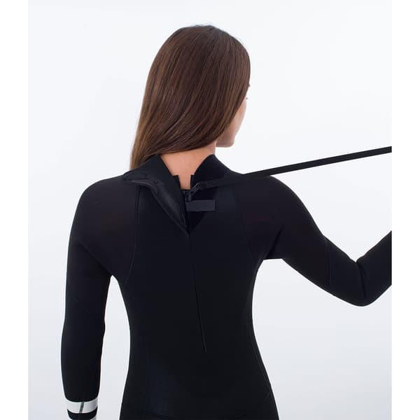 Hurley Långärmad Neoprenkostym Med Dragkedja Baktill Advant 4/3 Mm Svart 4