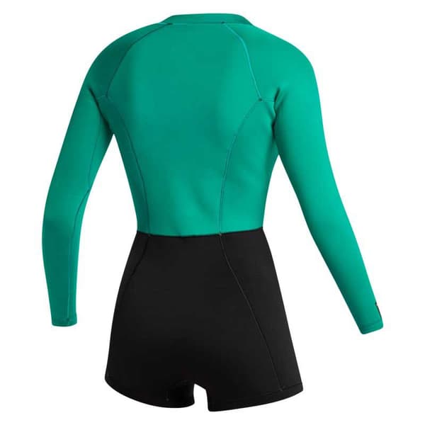Mystic Zip Shorty Framtill Lunar Grönt XS