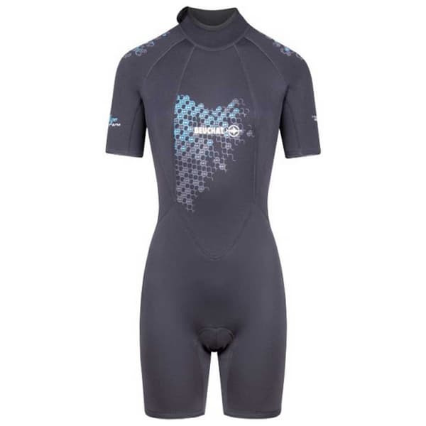 Beuchat Kvinna Shorty Alize 3 Mm Grå XS