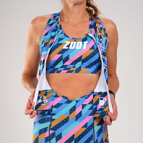 Zoot Ärmlös Trisuit Ltd Tri Fz Blå S Kvinna