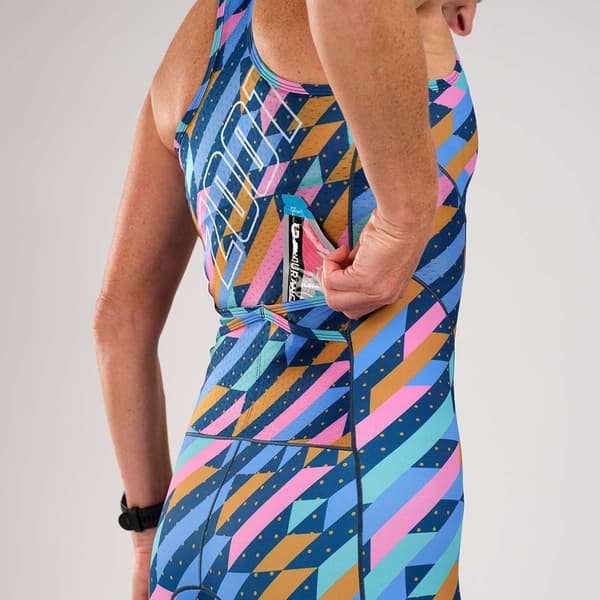 Zoot Ärmlös Trisuit Ltd Tri Fz Blå S Kvinna