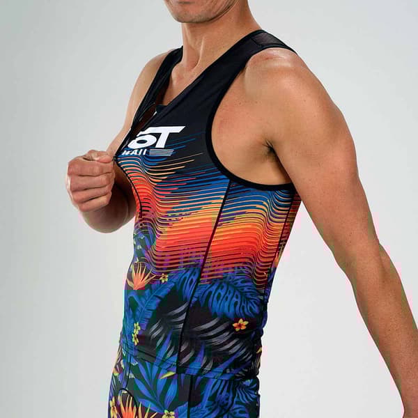 Zoot Ärmlös Trisuit Ltd Tri Tank Flerfärgad S Man
