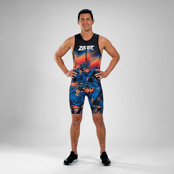 Zoot Ärmlös Trisuit Ltd Tri Tank Flerfärgad S Man