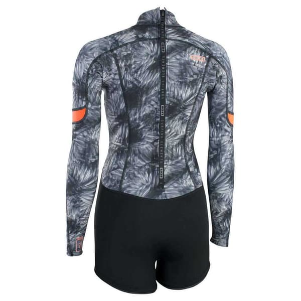 Ion Kvinna Back Zip Shorty Amaze 2.0 Mm Svart S
